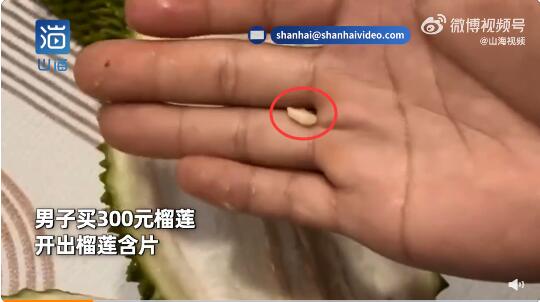 榴蓮開出榴蓮含片的感覺 網(wǎng)友直呼這個榴蓮不懂事